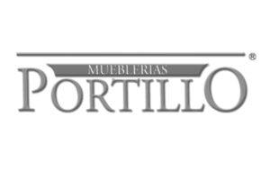 Logo de Mueblerias Portillo.